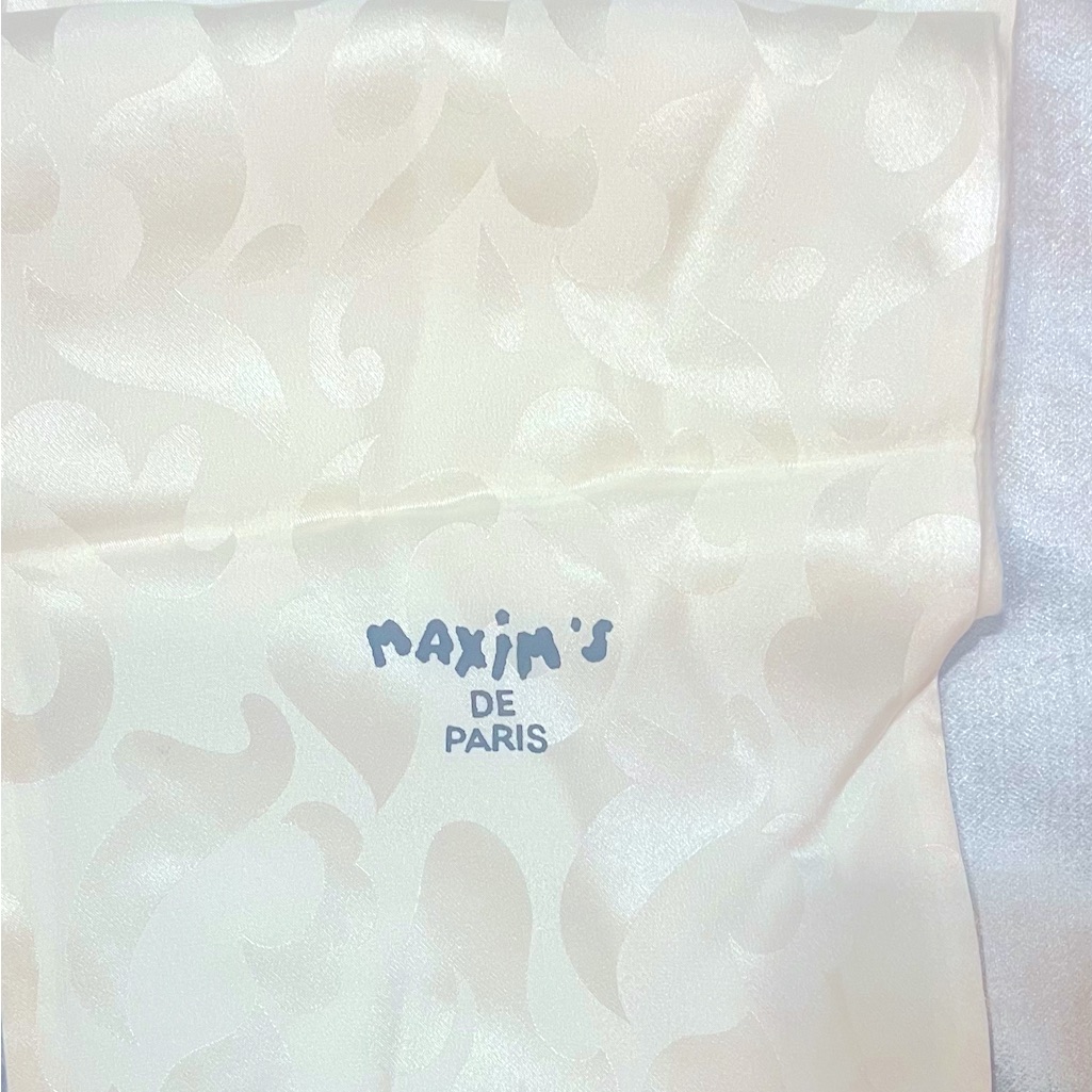 Vintage Maxims Silk  Cashmere Scarf